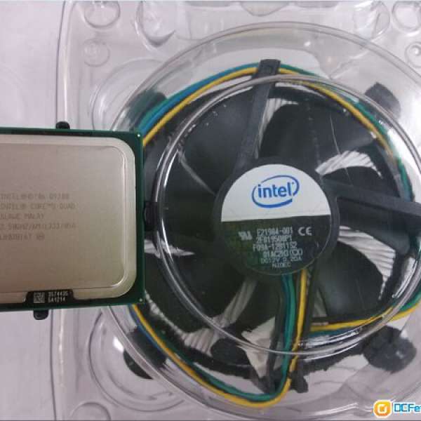 Intel Core 2 Quad 四核 Q9300 LGA775 2.50GHz 1333 MHz 送全新Socket 775 CPU風扇