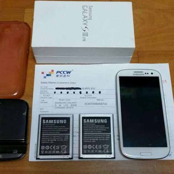 99%新 行貨Samsung Galaxy S3 III LTE i9505 White (白色)