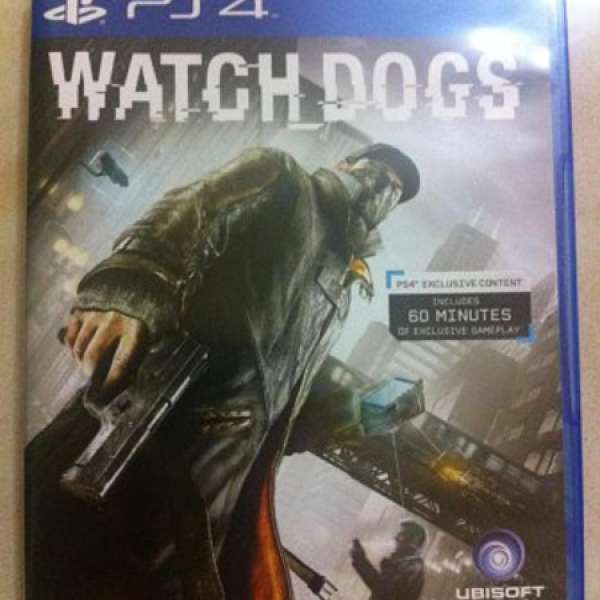 PS4 Watch Dogs 英文無刪剪版有code