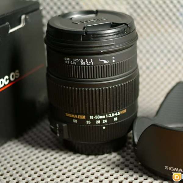 Sigma 18-50 F2.8-4.5 OS HSM for Nikon