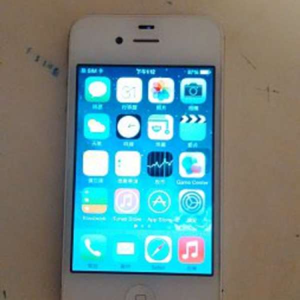 Iphone 4s 16gb 白色 9成新