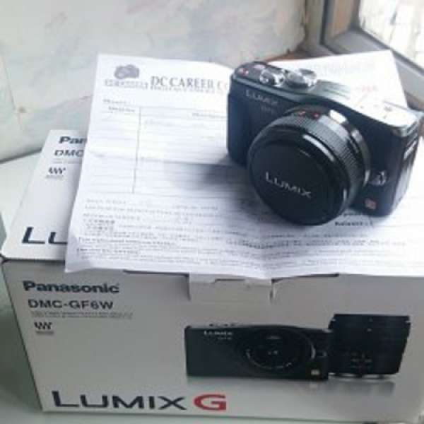 Panasonic Lumix GF6 / 20mm  F1.7 II