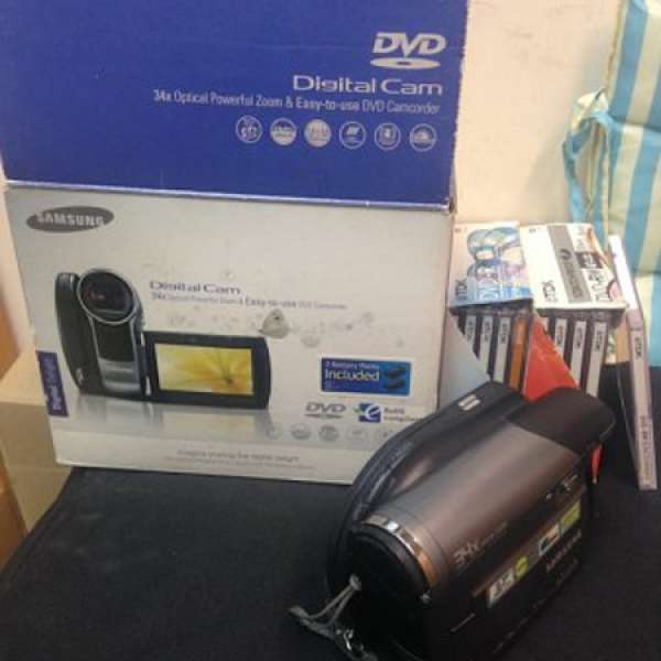 Samsung DVD digital cam 34x optical zoom