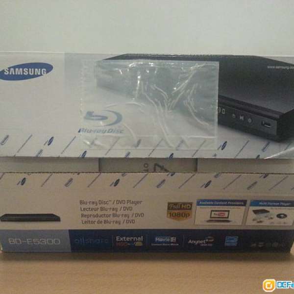 99.9% new! Samsung BD-E5300 Blu-ray Player