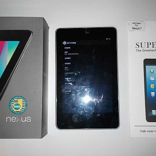 90% new 行貨Asus Google Nexus 7 32G wifi & 3G 版 (有盒,有單,有保養,送全新保護m...