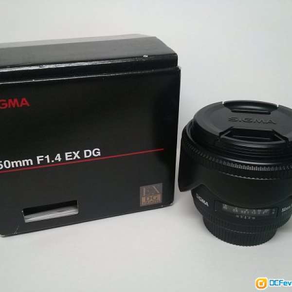 Sigma 50mm F/1.4 EX DG HSM for Nikon