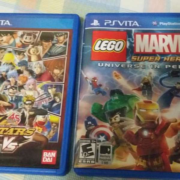 99%new PS Vita J Star Victory VS Lego Marvel Super Hero