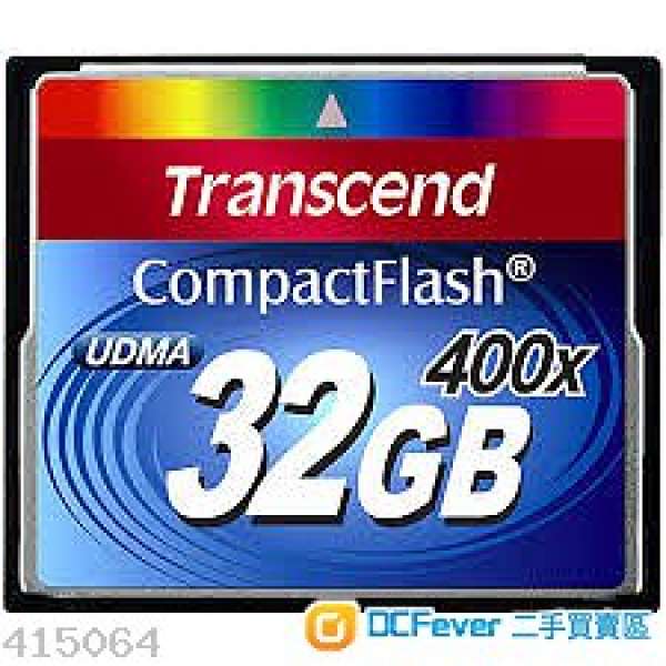 Transcend 32gb 400x CF Card