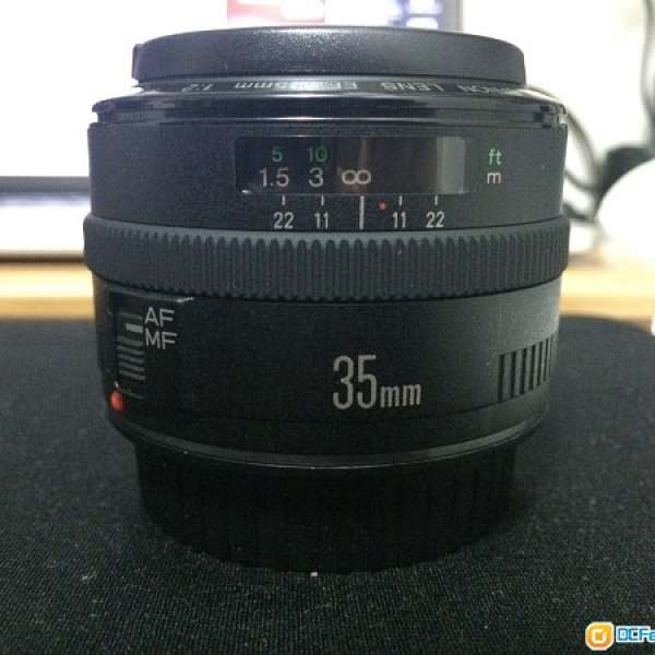 canon EF35mm  f2 (not is)