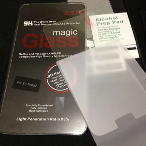 全新強化玻璃保護貼 0.33mm Samsung Galaxy Note2 Mon貼