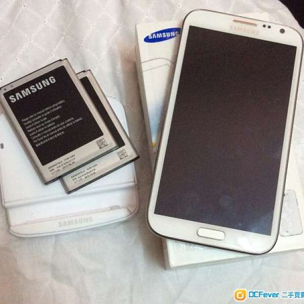 Samsung Note 2 （白色3G版）