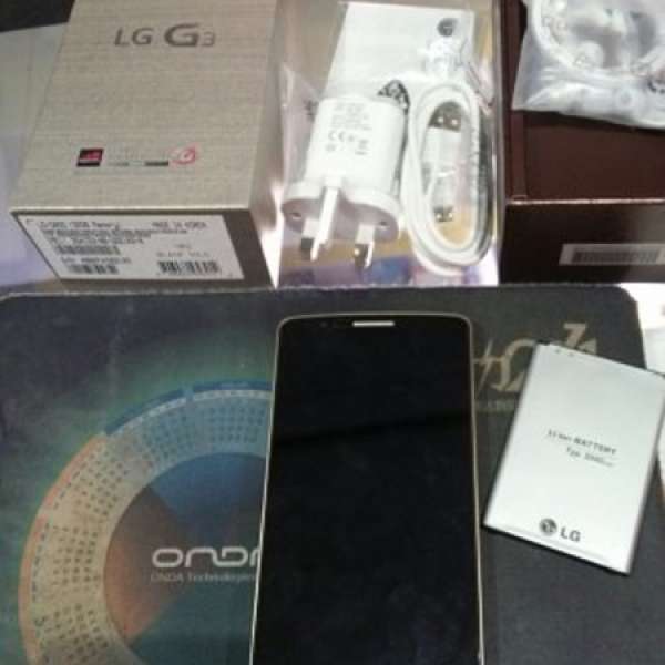 LG G3 D855 32G 金色 99%新 香港行貨 全套盒有香港單保養