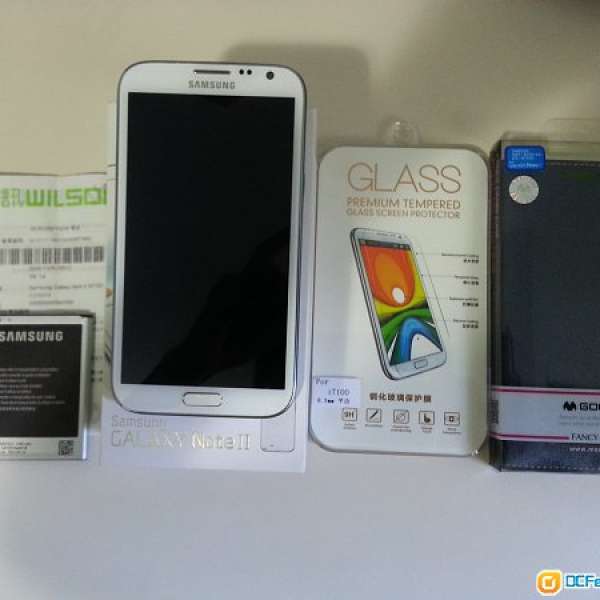 Samsung Galaxy  Note 2 3G, 白色 (95% new)