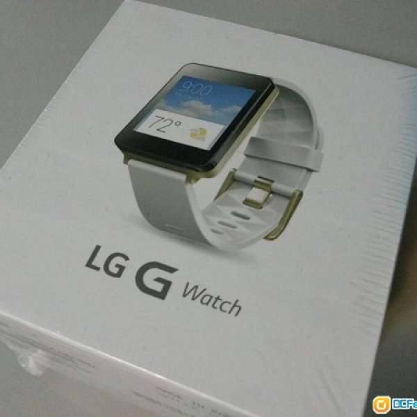 LG G Watch 炫金白 (全新未拆包裝)