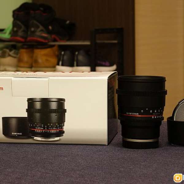 Samyang 85mm T1.5 AS IF UMC VDSLR Lens (電影鏡 for Sony E-mount)