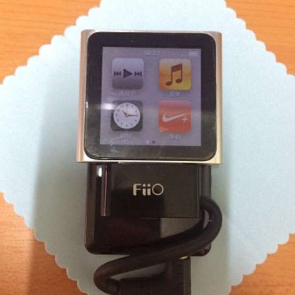 iPod nano 6 8GB ＋iBasso T3 AMP + Fiio LO 過機線