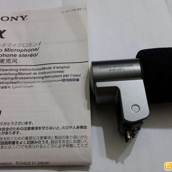 Sony 原裝收音咪ECM-SST1 for NEX