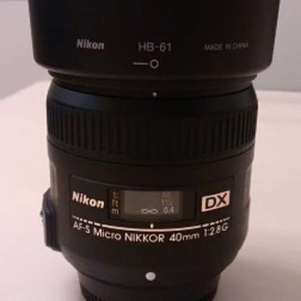 98% new Nikon AF-S Micro-NIKKOR 40mm f2.8G