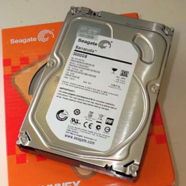 急讓 Seagate 3T 硬碟 (3.5")