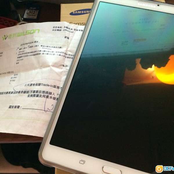 Samsung galaxy tab S 8.4 wifi 白色 16gb 行有保31/7/2015(可換Apple mini 2)