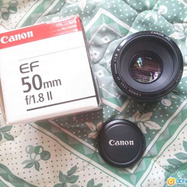 Canon EF 50mm f/1.8 II - 9 成新, 窮人三寶
