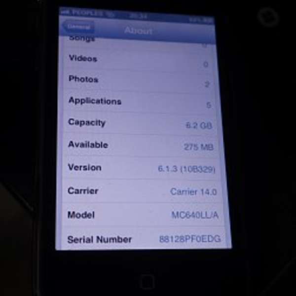 iPhone 3GS 8GB 黑色