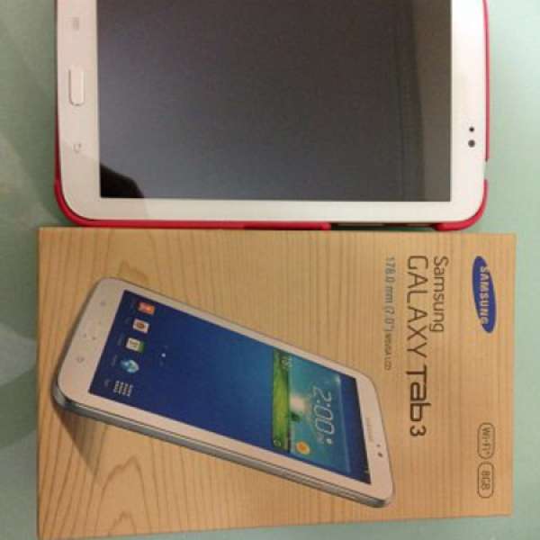 99.9%New 白色 Samsung GALAXY Tab3 (7") Lite