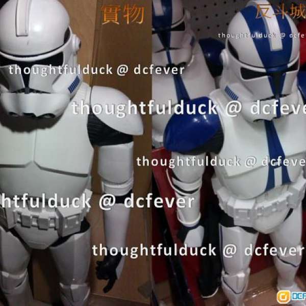 【Star Wars 星球大戰】白兵 Stormtrooper 塑膠模型【高79cm】最後一個 **已經有人...