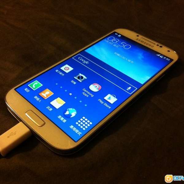 4G 90% new Samsung Galaxy S4 LTE 行貨 白