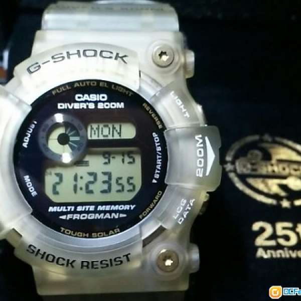 Casio Frogman GW-225E-7JF 25週年版 85% new