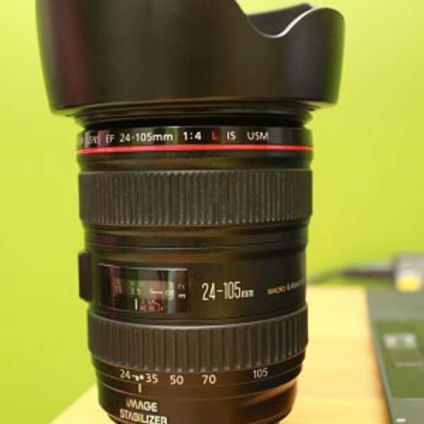 Canon  kit lens F4L 24-105 IS USM