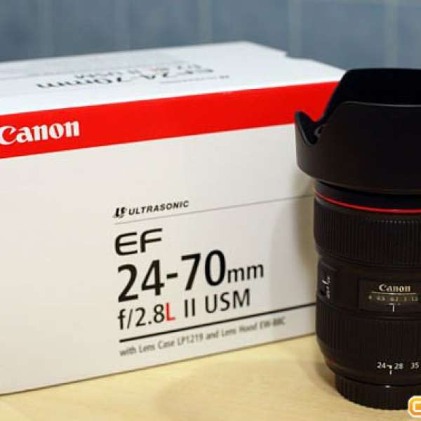 極小用Canon EF 24-70mm f2.8L II USM