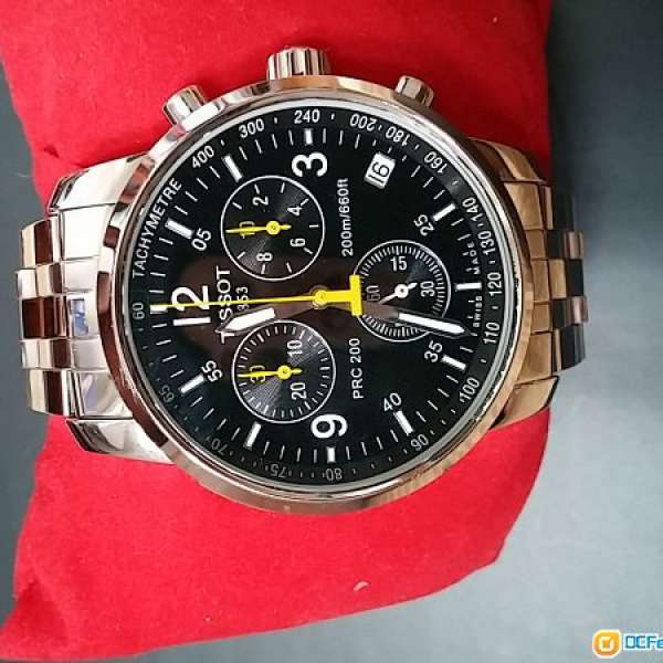 Tissot PRC 200 quartz chrono watch