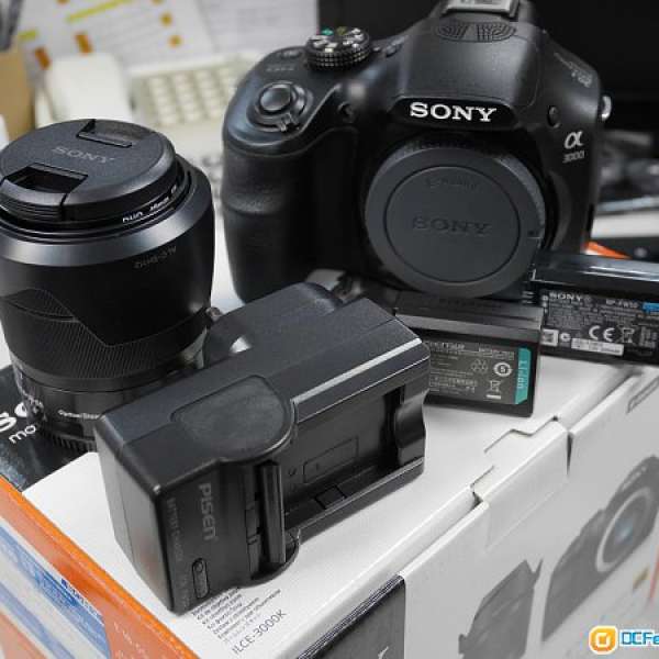 Sony Alpha A3000 + 18-55 Kit 行貨有盒有保至2014/12 95%new not Canon Nikon