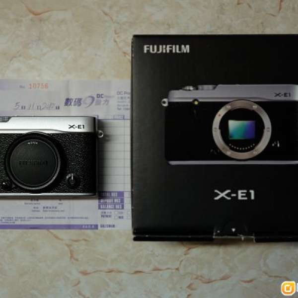 90% new Fujifilm XE-1 body 銀色 Silver (XE1 XE2)