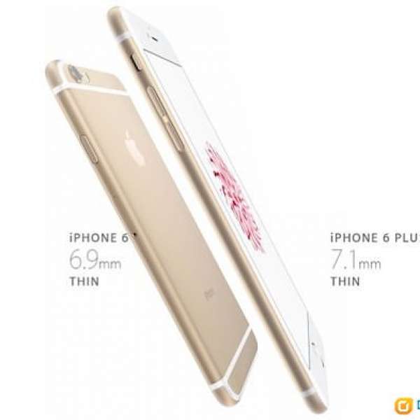 iPhone 6 + Plus 128GB Gold 金色 首日 19/9 港行 有單 又一城