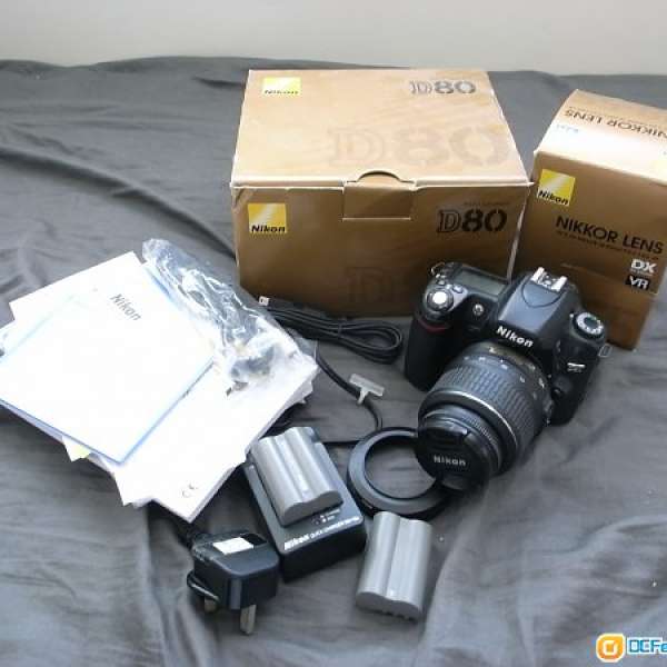 (小議) Nikon D80 body+18-55mm Lens