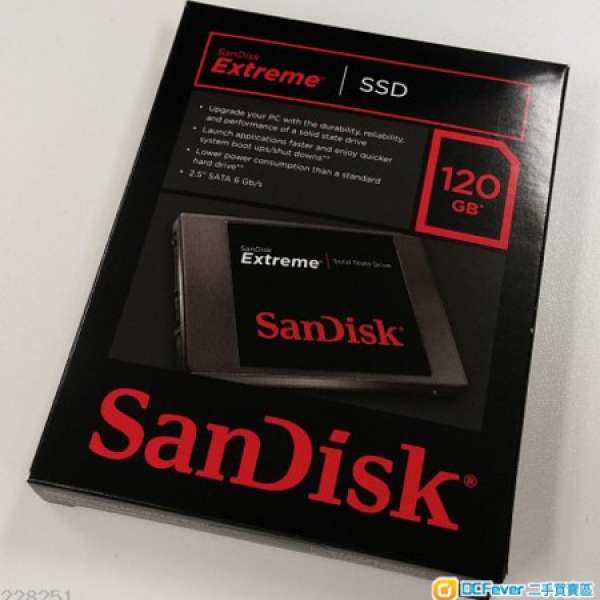 Sandiak Extreme 120GB SSD