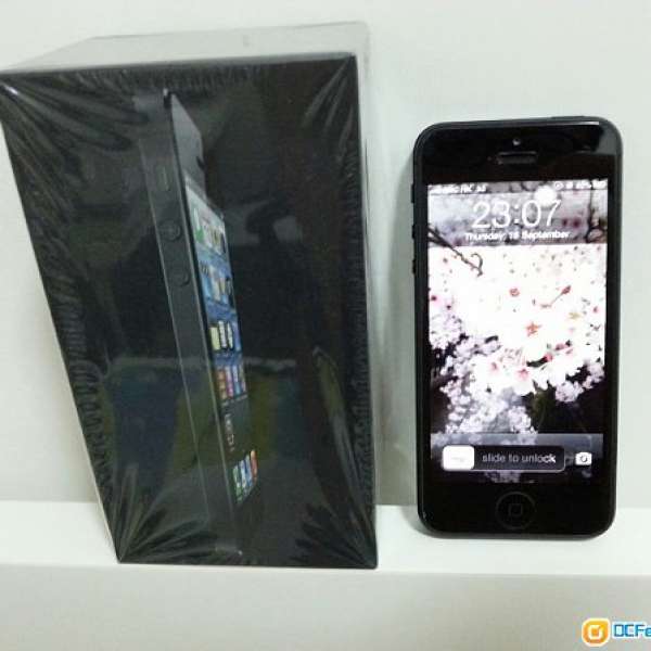 APPLE iPhone5 16GB (95%新, 黑色)