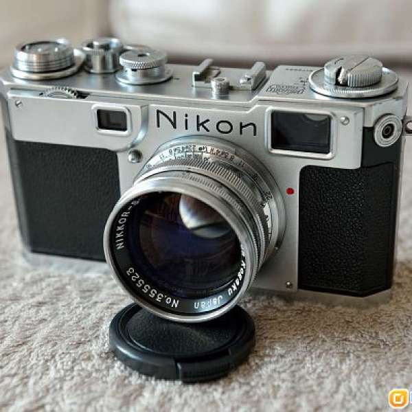 Nikon S2 35mm Rangefinder Film Camera with 50mm F1.4 Lens