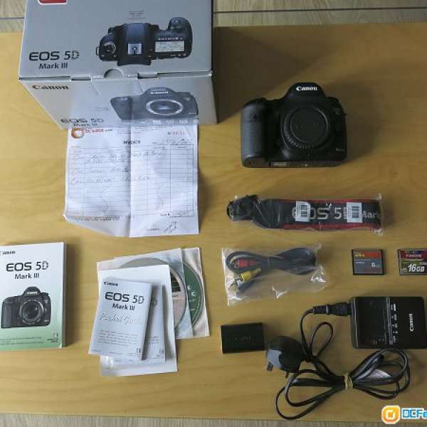 Canon 5D Mark III Body Only - Shutter count: 3866