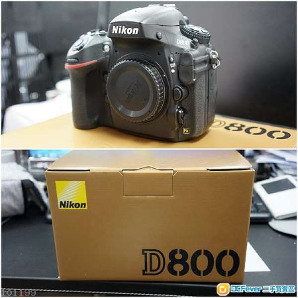 Nikon D800 連 直倒 行貨90%新