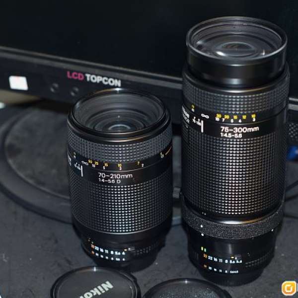 Nikon AF 70-210/4-5.6D 75-300/4.5-5.6 Lens