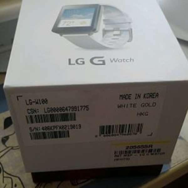 LG G watch 白色