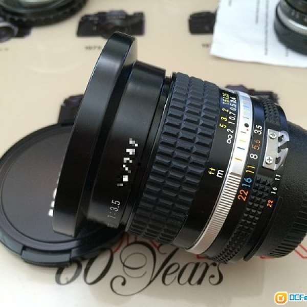 97-98% New Nikon 18mm f/3.5 AIS Lens