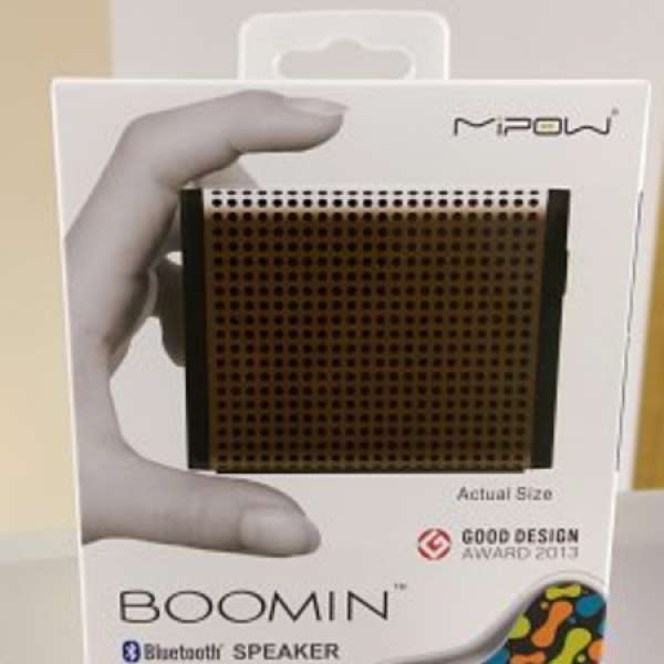 Mipow BOOMIN Bluetooth Speaker 全新 100%
