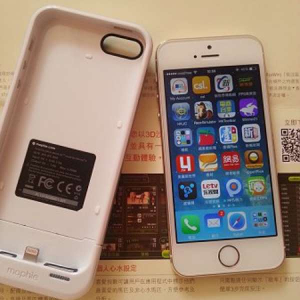 iPhone 5s 32G 金 港行有保 新淨
