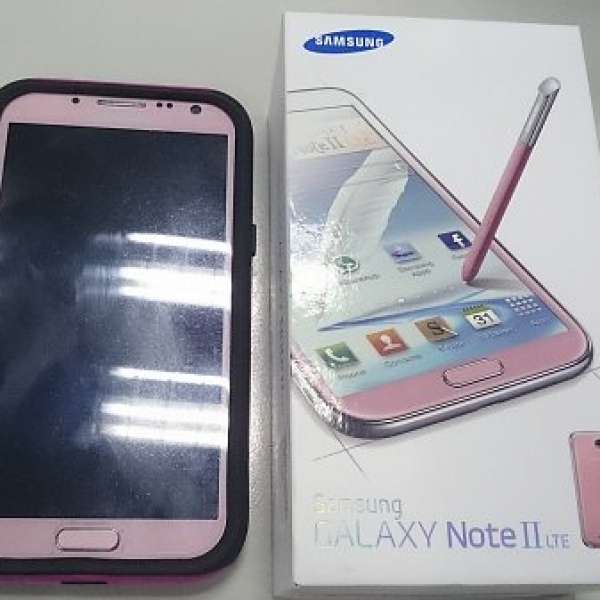 **** 好新淨**** 9成新 Samsung GALAXY Note 2 LTE 粉紅色 香港行貨 有單 已過保養 ...