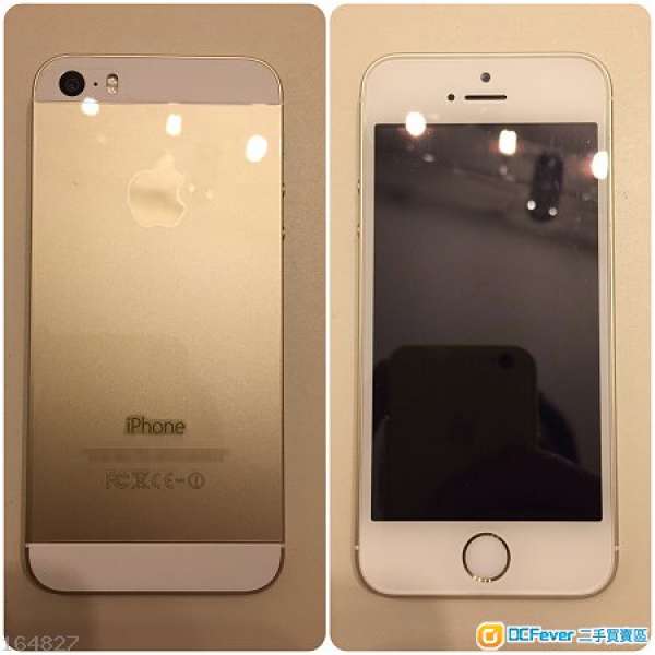 iPhone 5S 金色 64GB (保養期至 2014 年 11 月)