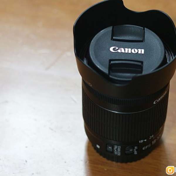 Canon 18-55mm stm/50mm 1.8 II連hood